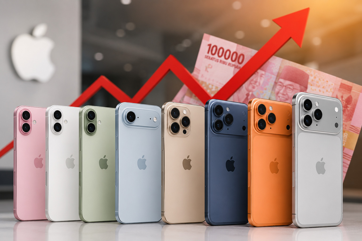 Harga iPhone di Indonesia Resmi Naik, Cek Daftar Terbaru iPhone 15 hingga iPhone 17