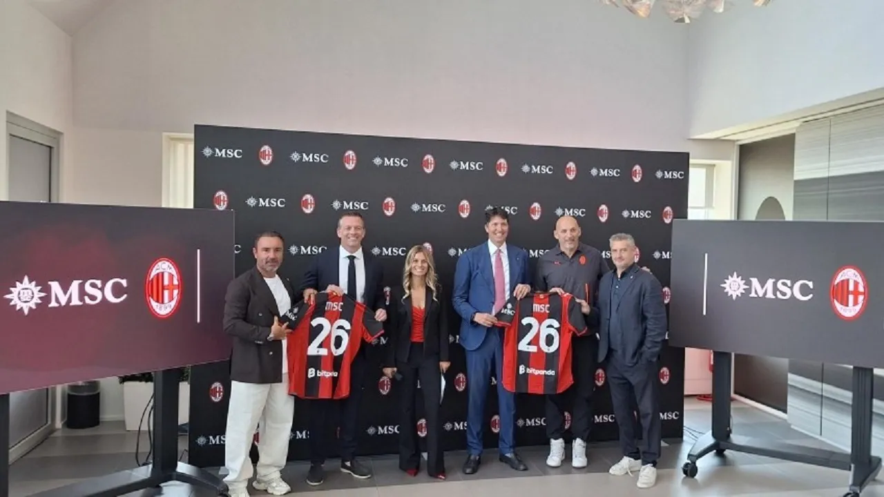AC Milan Perpanjang Kerjasama Sponsor Bersama MSC Cruises