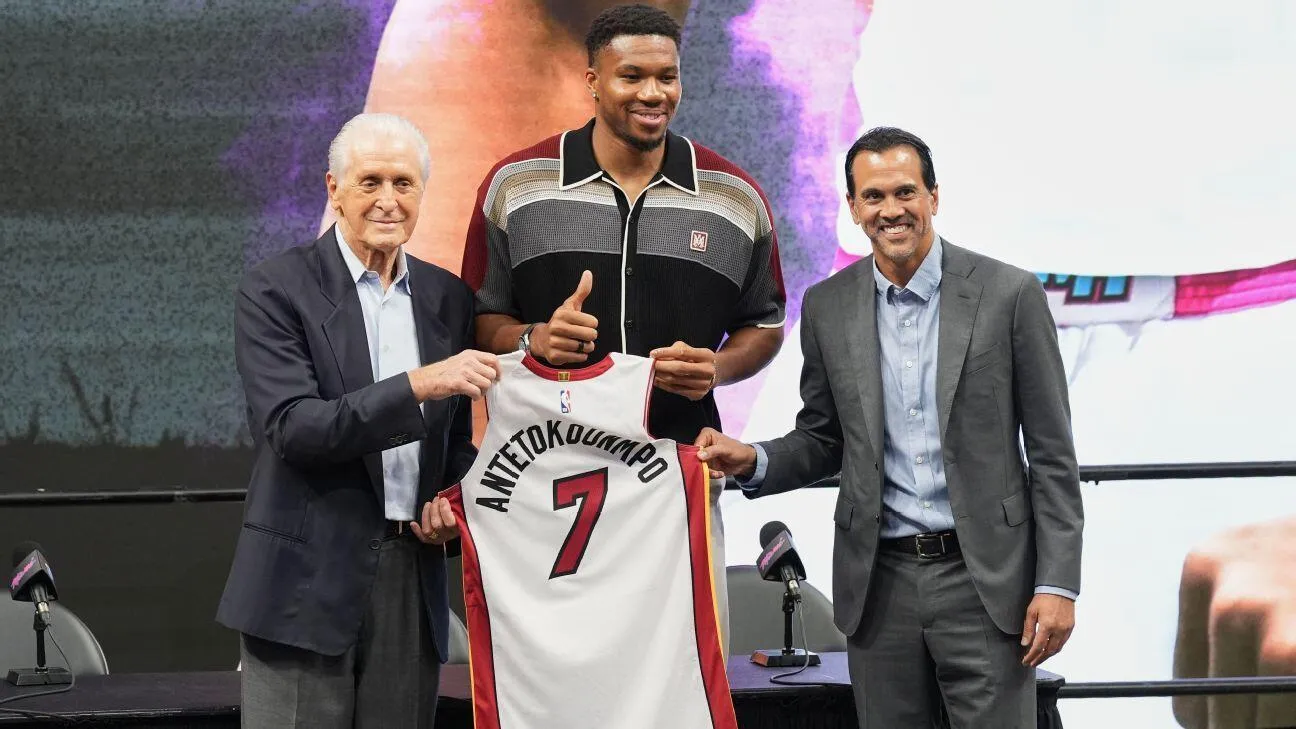 Duet Giannis dan Adebayo Siap Ubah Dinamika Miami Heat