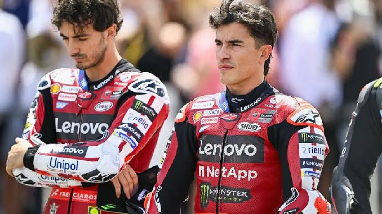 Francesco Bagnaia Kenang Kemenangan Spesial atas Marc Marquez di Aragon